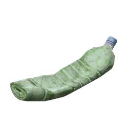 Crumpled Plastic Bottle
